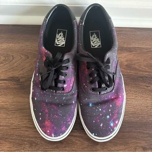 LIMITED EDITION Men’s Galaxy Vans like new condition